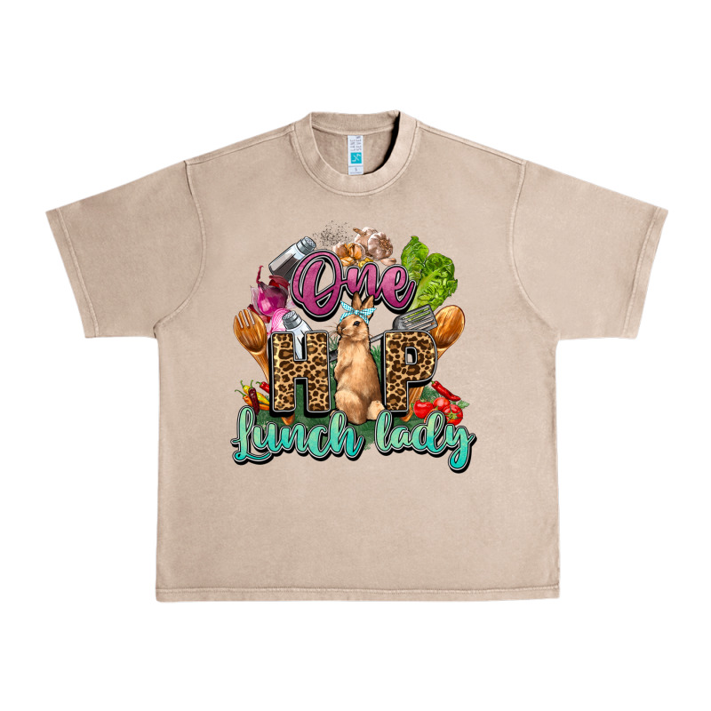 One Hip Lunch Lady Easter Day Urban Heavy Tee by HowdyJamesFarm | Teevron