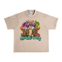 French Oak One hip lunch lady Easter Day Urban Heavy Tee - HowdyJamesFarm