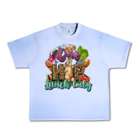 Grape Ice One hip lunch lady Easter Day Urban Heavy Tee - HowdyJamesFarm