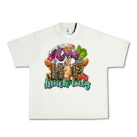 Pistachio One hip lunch lady Easter Day Urban Heavy Tee - HowdyJamesFarm