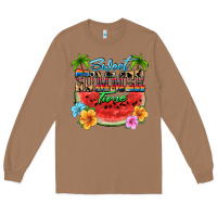 Toasted Coconut Sweet summer time Long Sleeve Tee - FaDigitalArtStudio