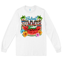 White Sweet summer time Long Sleeve Tee - FaDigitalArtStudio
