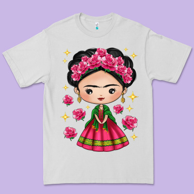 Mexican Girl Premium Tee Designed By Texasbilliewilder