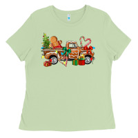 Matcha gingerbread truck Ladies Tee - texasbilliewilder