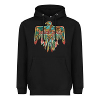 Black wild soul thunderbird Heavyweight Hoodie - BarkalooDesign