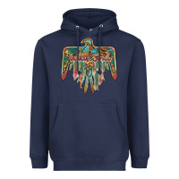 Navy wild soul thunderbird Heavyweight Hoodie - BarkalooDesign