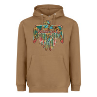Toasted Coconut wild soul thunderbird Heavyweight Hoodie - BarkalooDesign