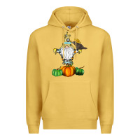Antique Gold Scracrow Premium Hoodie - CowhideDigitalArt