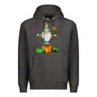 Charcoal Heather Scracrow Premium Hoodie - CowhideDigitalArt