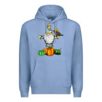 Colony Blue Scracrow Premium Hoodie - CowhideDigitalArt