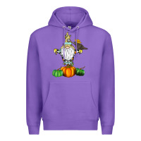 Purple Scracrow Premium Hoodie - CowhideDigitalArt