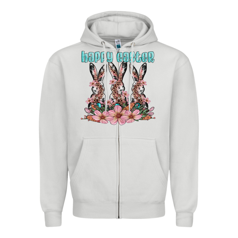 Happy Easter Bunny Zipper Hoodie by Artiststas | Teevron