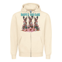 Sandshell happy easter bunny Zipper Hoodie - Artiststas