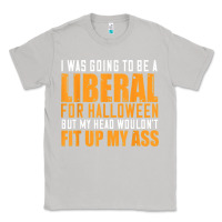 Moon Dust i was going to be a liberal for halloween but my head Classic Tee - longCreatives
