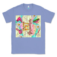 Colony Blue pet groomer Classic Tee - TumblerDesignByShophia