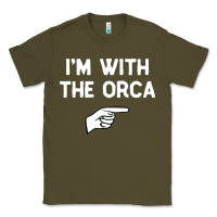 Im With The Orca Costume Halloween Matching Party Classic Tee | Teevron