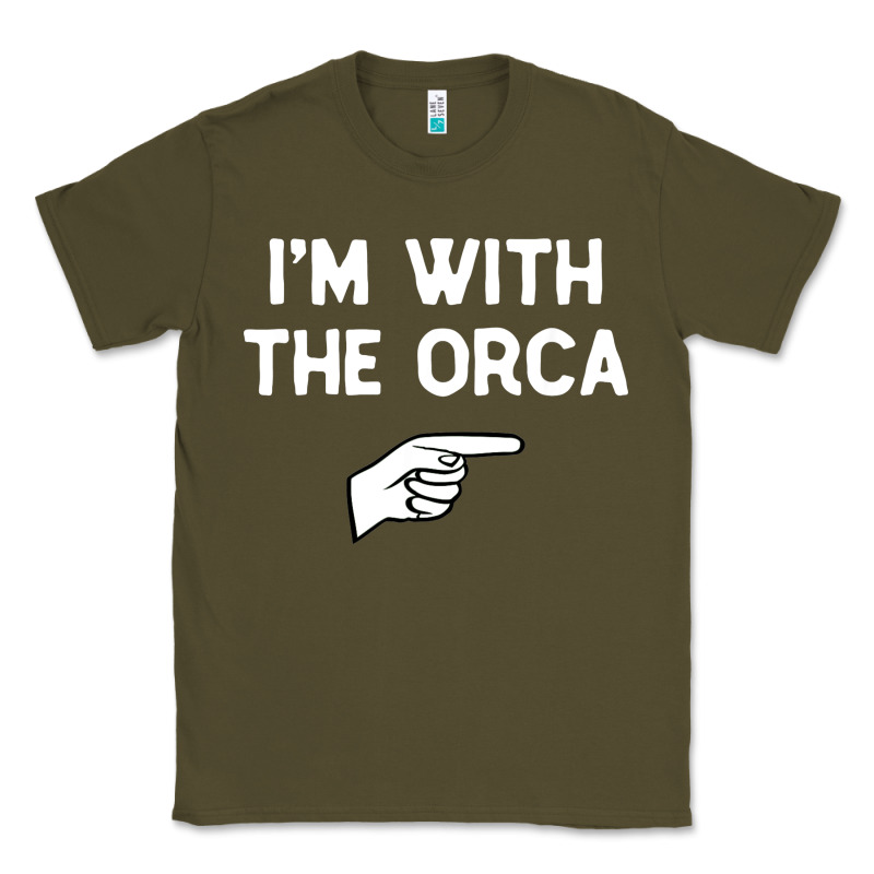 Im With The Orca Costume Halloween Matching Party Classic Tee by longCreatives | Teevron