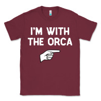Burgundy im with the orca costume halloween matching party Classic Tee - longCreatives