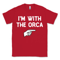 Red im with the orca costume halloween matching party Classic Tee - longCreatives