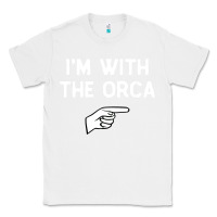 White im with the orca costume halloween matching party Classic Tee - longCreatives