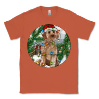 Copper Cockapoo Christmas Classic Tee - RanaPortraitStore