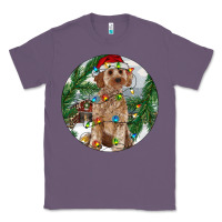 Lavender Cockapoo Christmas Classic Tee - RanaPortraitStore