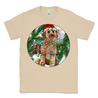 Mushroom Cockapoo Christmas Classic Tee - RanaPortraitStore