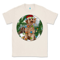 Natural Cockapoo Christmas Classic Tee - RanaPortraitStore