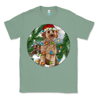 Sage Cockapoo Christmas Classic Tee - RanaPortraitStore