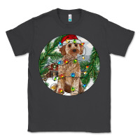 Smoke Cockapoo Christmas Classic Tee - RanaPortraitStore