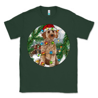 Sports Green Cockapoo Christmas Classic Tee - RanaPortraitStore