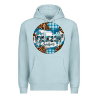 Blue Mist It's Freezin' Season Premium Hoodie - RanaPortraitStore