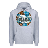 Heather Grey It's Freezin' Season Premium Hoodie - RanaPortraitStore