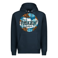 Navy It's Freezin' Season Premium Hoodie - RanaPortraitStore
