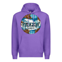 Purple It's Freezin' Season Premium Hoodie - RanaPortraitStore