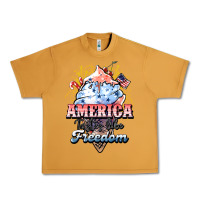 Peanut Butter America ice cream Urban Heavy Tee - HowdyJamesFarm