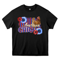Black American Chicken Heavy Core Tee - Bettercallsaul