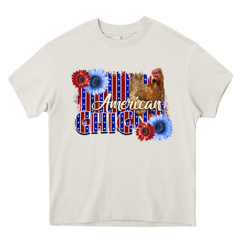 American Chicken Heavy Core Tee by Bettercallsaul | Teevron