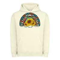 Pigment Pistachio western sunflowers aztec leopard serape  rainbows Urban Hoodie - AdoDesignShop