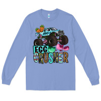 Colony Blue Easter Day Monster truck Easter egg crusher Long Sleeve Tee - OliviaCreatesArt