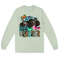 Matcha Easter Day Monster truck Easter egg crusher Long Sleeve Tee - OliviaCreatesArt
