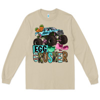 Mushroom Easter Day Monster truck Easter egg crusher Long Sleeve Tee - OliviaCreatesArt