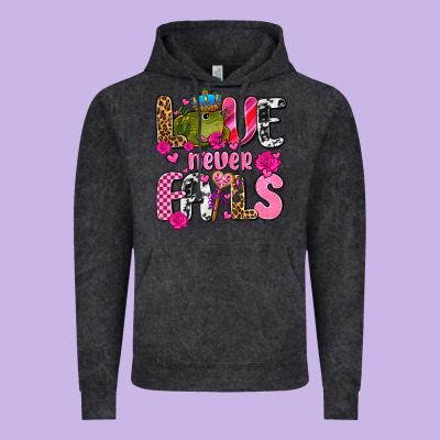 Love Never Fails With Prince Frog  Olivia Vintage Hoodie Designed By Oliviacreatesart