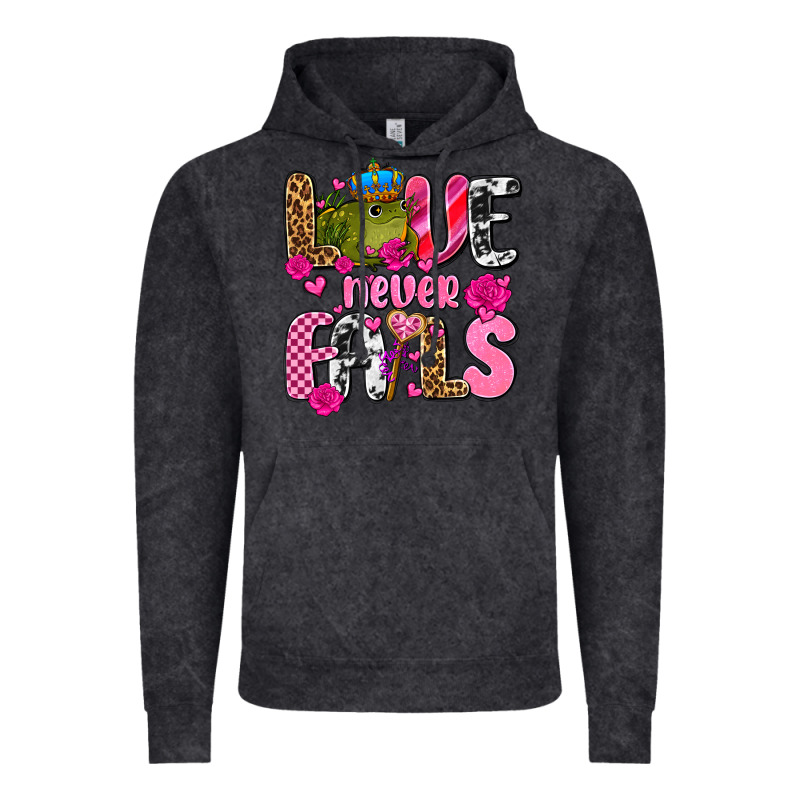 Love Never Fails With Prince Frog  Olivia Vintage Hoodie by OliviaCreatesArt | Teevron