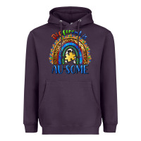 Plum different is ausome Heavyweight Hoodie - BarkalooDesign