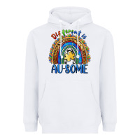 White different is ausome Heavyweight Hoodie - BarkalooDesign