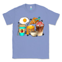Colony Blue Breakfast Coffee Cups Classic Tee - Artiststas