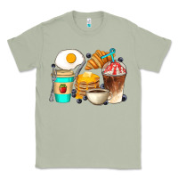 Matcha Breakfast Coffee Cups Classic Tee - Artiststas