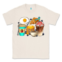 Natural Breakfast Coffee Cups Classic Tee - Artiststas