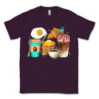 Plum Breakfast Coffee Cups Classic Tee - Artiststas